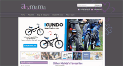 Desktop Screenshot of anymama.com